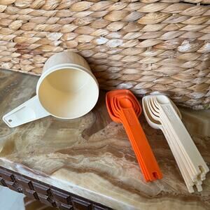 Measuring Spoons and 1 Cup Tupperware Vtg
